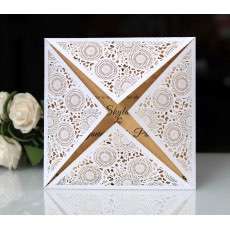 Latest Invitation Card Wedding Card Design Laser Cut Holiday Greeting Card